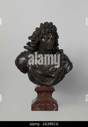 King Louis XIV, the Sun King, as a Roman emperor Sculpture by Jean ...