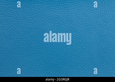 Background image - blue leather with an abstract texture. Stock Photo