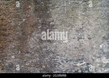 Old and grunge cement, concrete or plaster wall with patterns and cracks Stock Photo