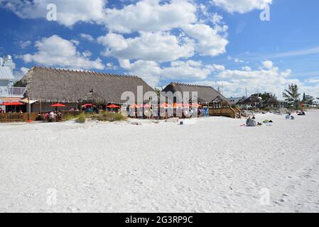 Beach on Anna Maria Island, Florida Stock Photo