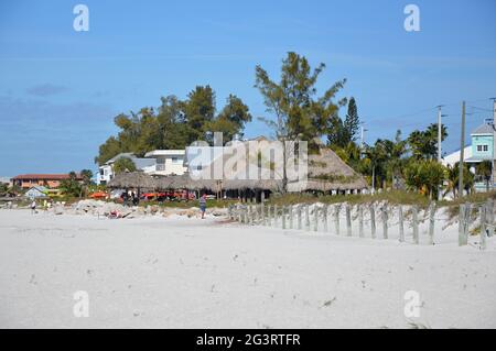 Beach on Anna Maria Island, Florida Stock Photo