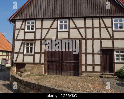 Village in the Waldecker Land in Hesse Stock Photo