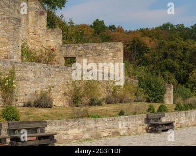 Village in the Waldecker Land in Hesse Stock Photo