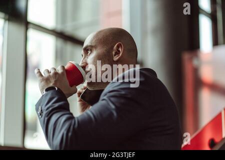 Young Handsome Bald Man Drinking Glass Of Healthy Orange Juice Covering Mouth With Hand Shocked And Afraid For Mistake Surprised Expression Stock Photo Alamy