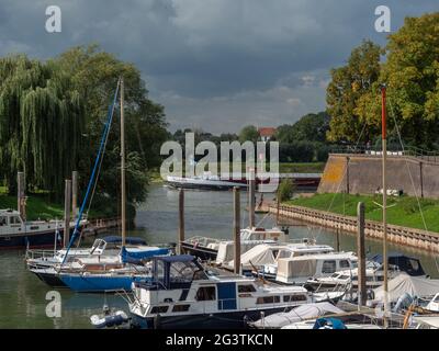 The old Hanseatic city of Zutphen in the Netherlands Stock Photo