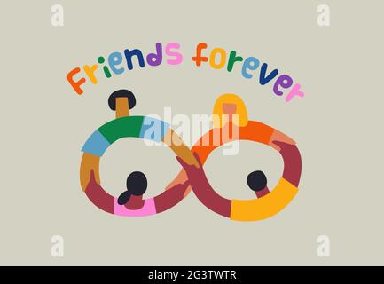 animated friends forever