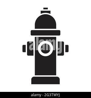 Fire Hydrant icon vector for graphic design, logo, web site, social media, mobile app, ui illustration Stock Vector