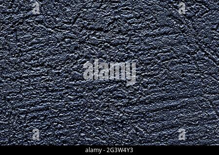 The wall is made of plaster. Rough surface. Solid color abstract background. Stock Photo
