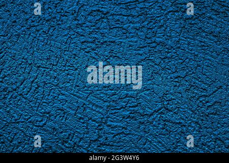 The wall is made of plaster. Rough surface. Solid color abstract background. Stock Photo