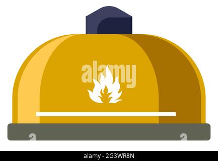 Propane or butane in tank, filling gas station Stock Vector