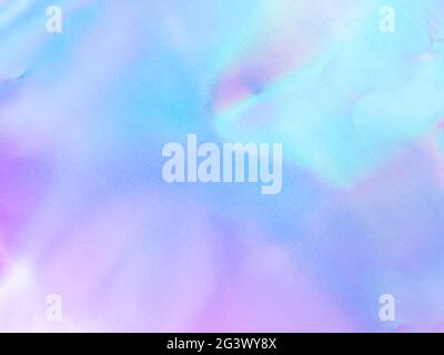 Holographic foil shot, holo abstract background Stock Photo