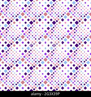 Colorful abstract diagonal rounded square pattern background Stock Vector