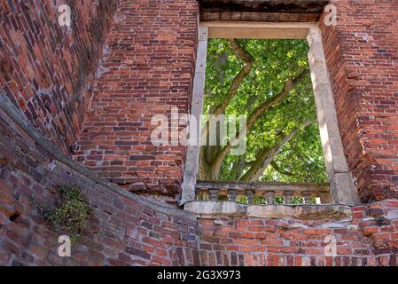Abstract architectural brick background for your design Stock Photo