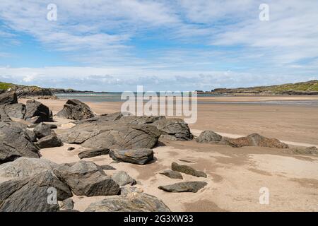 Glencolumbkille Beach, Co Donegal, Ireland Stock Photo