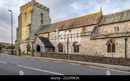 St Mary's, Old Town, Eastbourne. Sussex, England Stock Photo