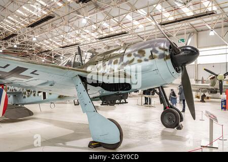 Focke Wulf FW190A-8/R6, RAF Museum, Cosford Stock Photo