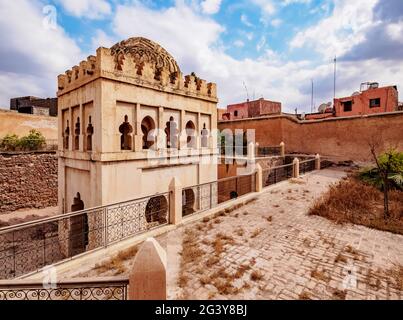 Almoravid Qubba or Almoravid Koubba, Old Medina, Marrakesh, Marrakesh-Safi Region, Morocco Stock Photo