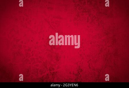 Abstract red wall background texture of an old cement wall Stock Photo