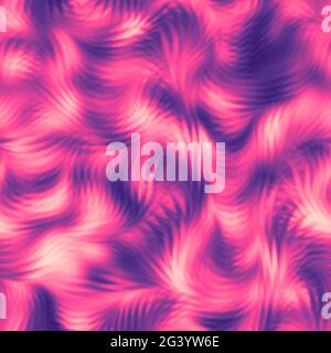 Seamless flowing faux fur procedural noise pattern for print. Stock Photo