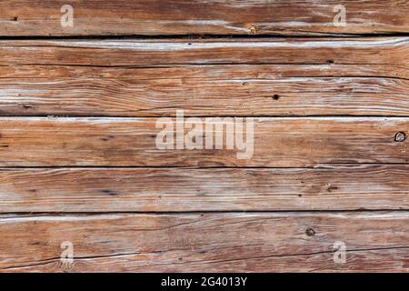 Rustic wooden background texture: Closeup of old wooden planks Stock Photo