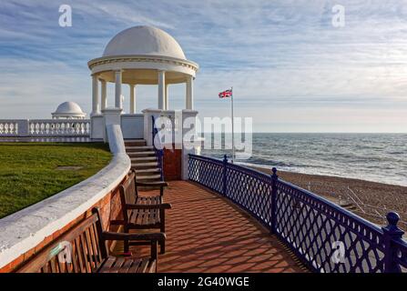 BEXHILL-ON-SEA, EAST SUSSEX/UK - JANUARY 11 : Colonnade in Grounds of De La Warr Pavilion in Bexhill-On-Sea on January 11, 2009 Stock Photo