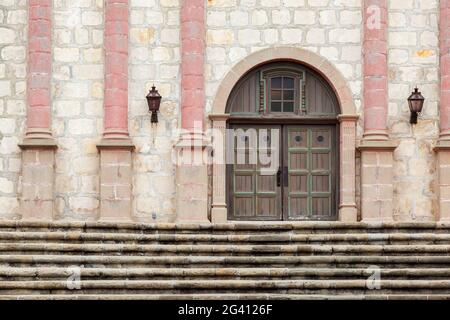 The Mission in Santa Barbara Stock Photo