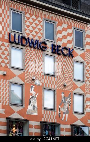 Ludwig Beck Department Store in Munich Stock Photo