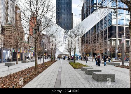 World Trade Center Square, New York City, USA, year 2019 Stock Photo