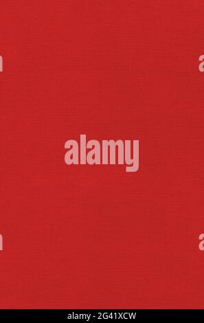 Red canvas texture background Stock Photo