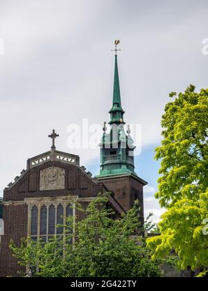 All Hallows by the Tower Church in London Stock Photo