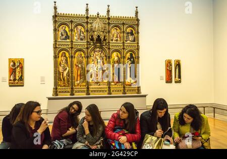 UNITED KINGDOM. ENGLAND. LONDON. NATIONAL GALLERY MUSEUM. Stock Photo