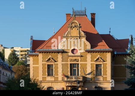 BRASOV, TRANSYLVANIA/ROMANIA - SEPTEMBER 20 : View of the traditional buildings in Brasov Transylvania Romania on September 20, Stock Photo