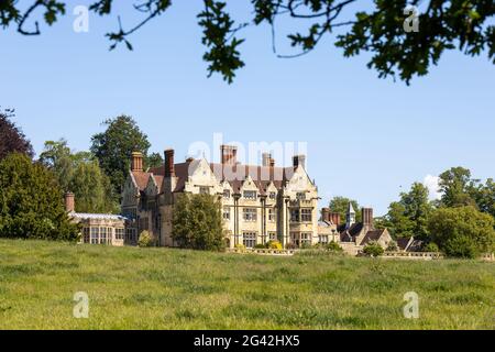 BALCOMBE, WEST SUSSEX/UK - MAY 31 : View of Balcombe Place a Grade II listed building near Balcombe in West Sussex on May 31, 20 Stock Photo