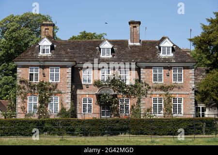 BALCOMBE, WEST SUSSEX/UK - MAY 31 : View of Stone Hall a grade 1 listed building near Balcombe in West Sussex on May 31, 2020 Stock Photo