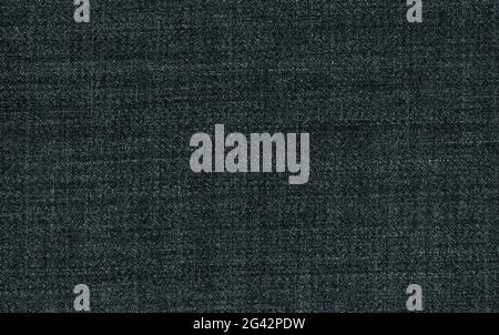 dark grey polyester and wool fabric texture useful as a background Stock Photo