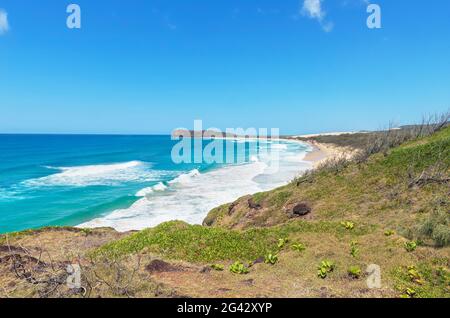 Seventy Five Mile Beach, Great Sandy National Park, Fraser Island, Queensland, Australia