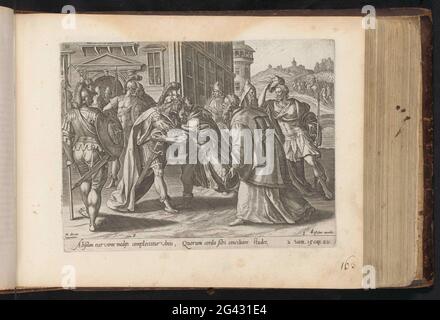 Absalom grabs to power; History of David and Absalom; Thesaurus ...