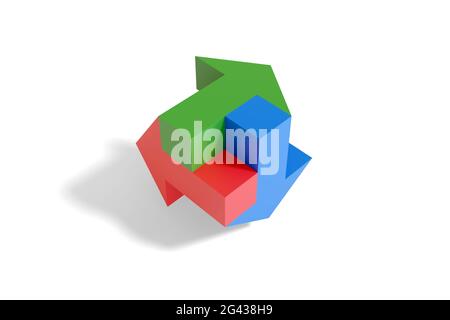 3D Space Coordinate System XYZ Stock Photo - Alamy