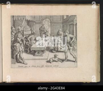 King scolds the merciful slave lost his debts; Galiganis of the guilty ...