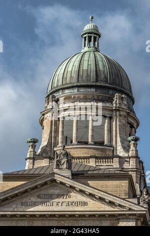 View of the Hanseatic Higher Regional Court in Hamburg, Germany Stock Photo