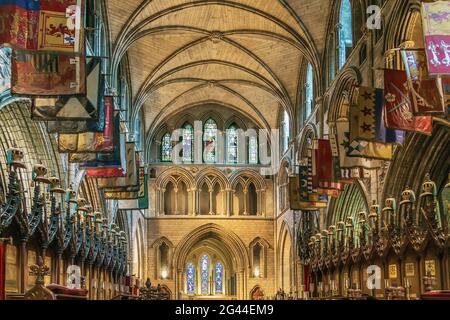 St Patrick's Cathedral, Dublin, Ireland Stock Photo