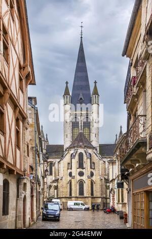 Church of Notre-Dame, Dijon, France Stock Photo