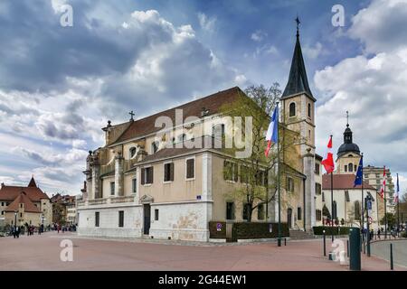 Church of St. Francis, Annecy, France Stock Photo