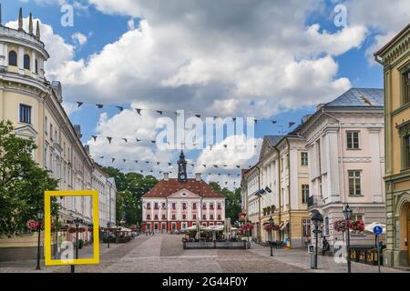 View of Tartu, Estonia Stock Photo