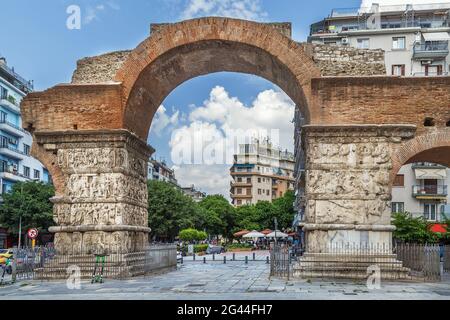 Arch of Galerius, Thessaloniki, Greece Stock Photo
