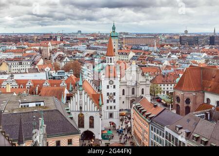 Old Town Hall, Munich, Germany Stock Photo
