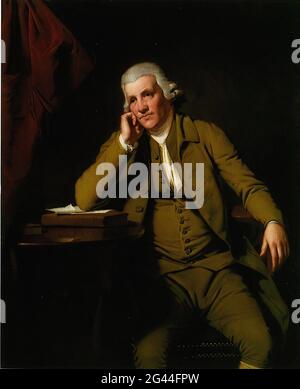 Joseph Wright of Derby (1734-1797) -  Jedediah Strutt C 1790 Stock Photo