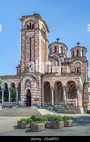 St. Mark Church, Belgrade, Serbia Stock Photo