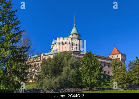 Bojnice Castle, Slovakia Stock Photo