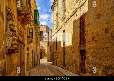 Out and about in Vittoriosa, Valletta, Malta, Europe Stock Photo